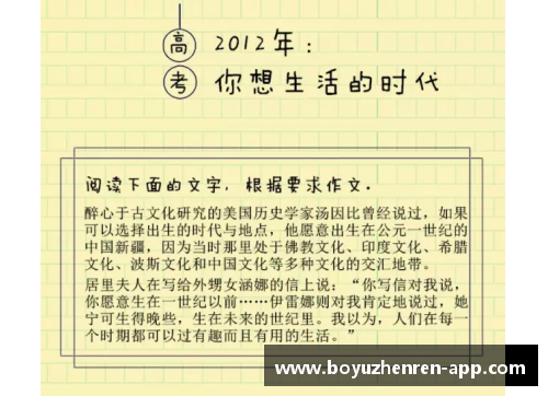 博鱼真人2022高考作文题汇总来了(附近年回顾)